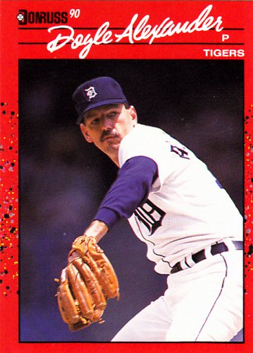 Doyle Alexander #62 - Tigers 1990 Donruss Baseball Trading Card