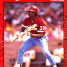 Steve Jeltz #133 - Phillies 1990 Donruss Baseball Trading Card
