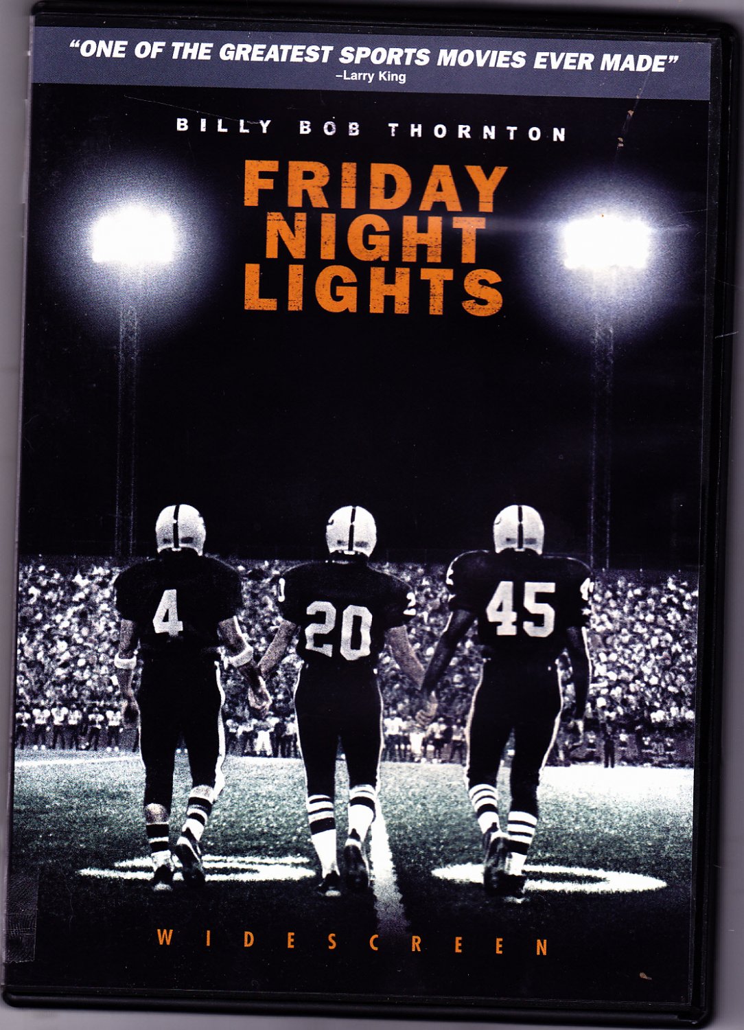 Friday Night Lights DVD 2005 Widescreen - Very Good