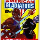 American Gladiators 1991 Nonsports Cards Factory Sealed Pack