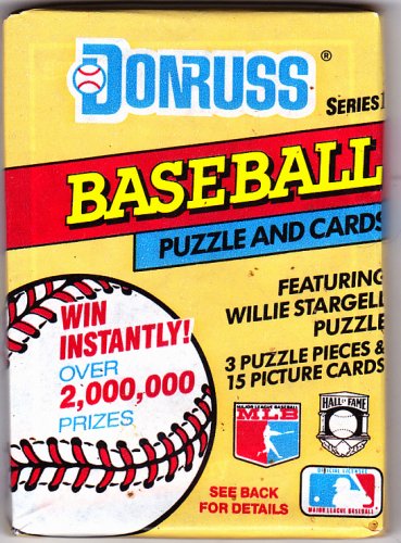 Donruss Series One 1991  Baseball Cards Factory Sealed Pack
