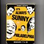 Its Always Sunny in Philadelphia - Complete 1st & 2nd Season DVD 2009, 3-Disc Set - Very Good
