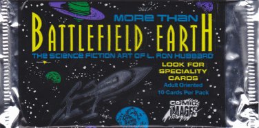 More Than Battlefield Earth - L. Ron Hubbard Fantasy Trading Card Pack Factory Sealed
