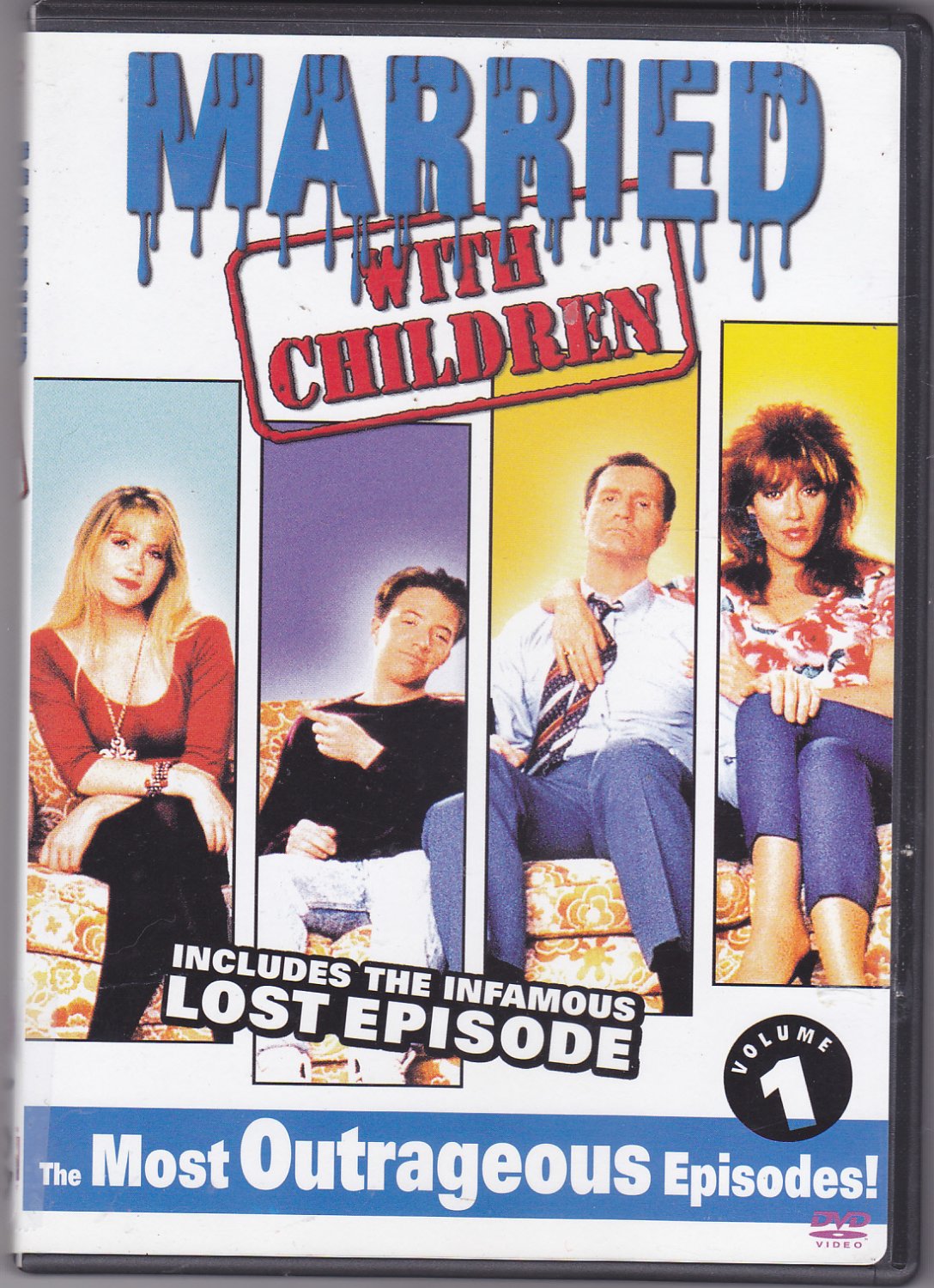 Married with Children, Vol. 1 - The Most Outrageous Episodes DVD - Very Good