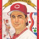 John Franco #14 - Reds 1990 Donruss Baseball Trading Card