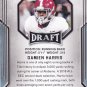 Damien Harris #14 - Patriots 2019 Leaf Rookie Football Trading Card