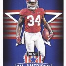 Damien Harris #77 - Patriots 2019 Leaf Rookie Football Trading Card