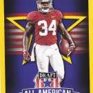 Damien Harris #77 - Patriots 2019 Gold Leaf Rookie Football Trading Card