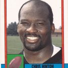 Chris Hinton #8T - Falcons 1990 Topps Football Trading Card