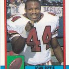 John Settle #473 - Falcons 1990 Topps Football Trading Card