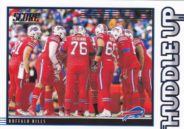 Buffalo Bills #HDL-BUF - Bills 2020 Score Football Trading Card