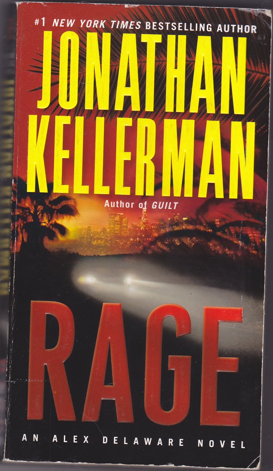 Rage - (Delaware) by Jonathan Kellerman 2013 Paperback Book - Very Good