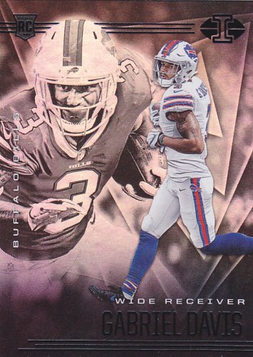 Gabriel Davis #43 - Bills 2020 Panini illusions Rookie Football Trading Card