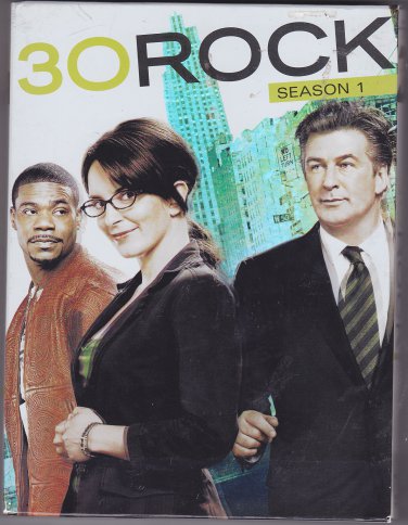30 Rock - Complete 1st Season DVD 2007, 3-Disc Set - Very Good