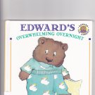 Edward's Overwhelming Overnight by Rosemary Wells 1995 Hardcover Book - Very Good