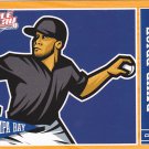 David Price #78 - Rays 2013 Panini Triple Play Baseball Trading Card
