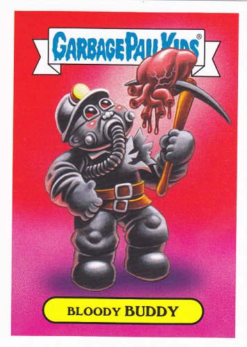 Bloody Buddy #9a - Garbage Pail Kids 2019 Trading Card