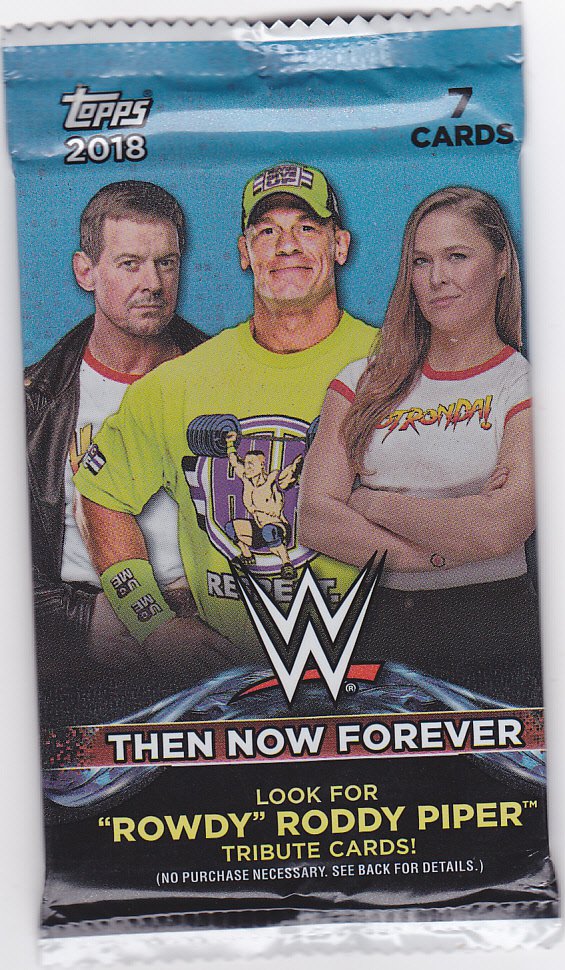 WWE Topps 2018 Then Now Forever Wrestling Cards Factory Sealed Pack