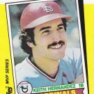 Keith Hernandez #36 - Cardinals 1982 Kmart Topps Baseball Trading Card
