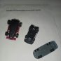 Assorted Toy Vehicle 3 Piece Racing Lot - Very Good