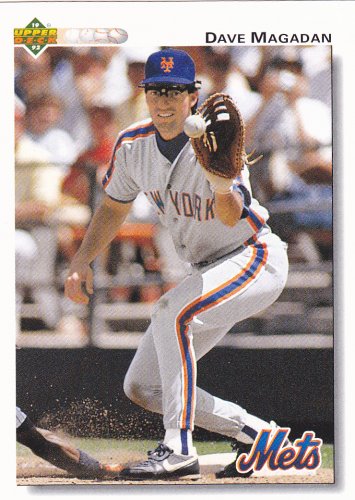 Dave Magadan #112 - Mets Upper Deck 1991 Baseball Trading Card