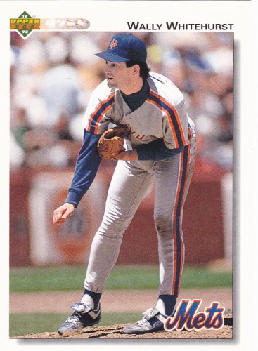 Wally Whitehurst #414 - Mets Upper Deck 1991 Baseball Trading Card