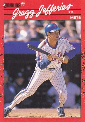 Gregg Jefferies #270 - Mets Donruss 1990 Baseball Trading Card