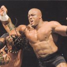 Bobby  Lashley vs Umaga #73 - WWE 2007 Topps Wrestling Trading Card
