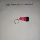 Pink Flashlight - Fun Size Mini Key Chain - Brand New