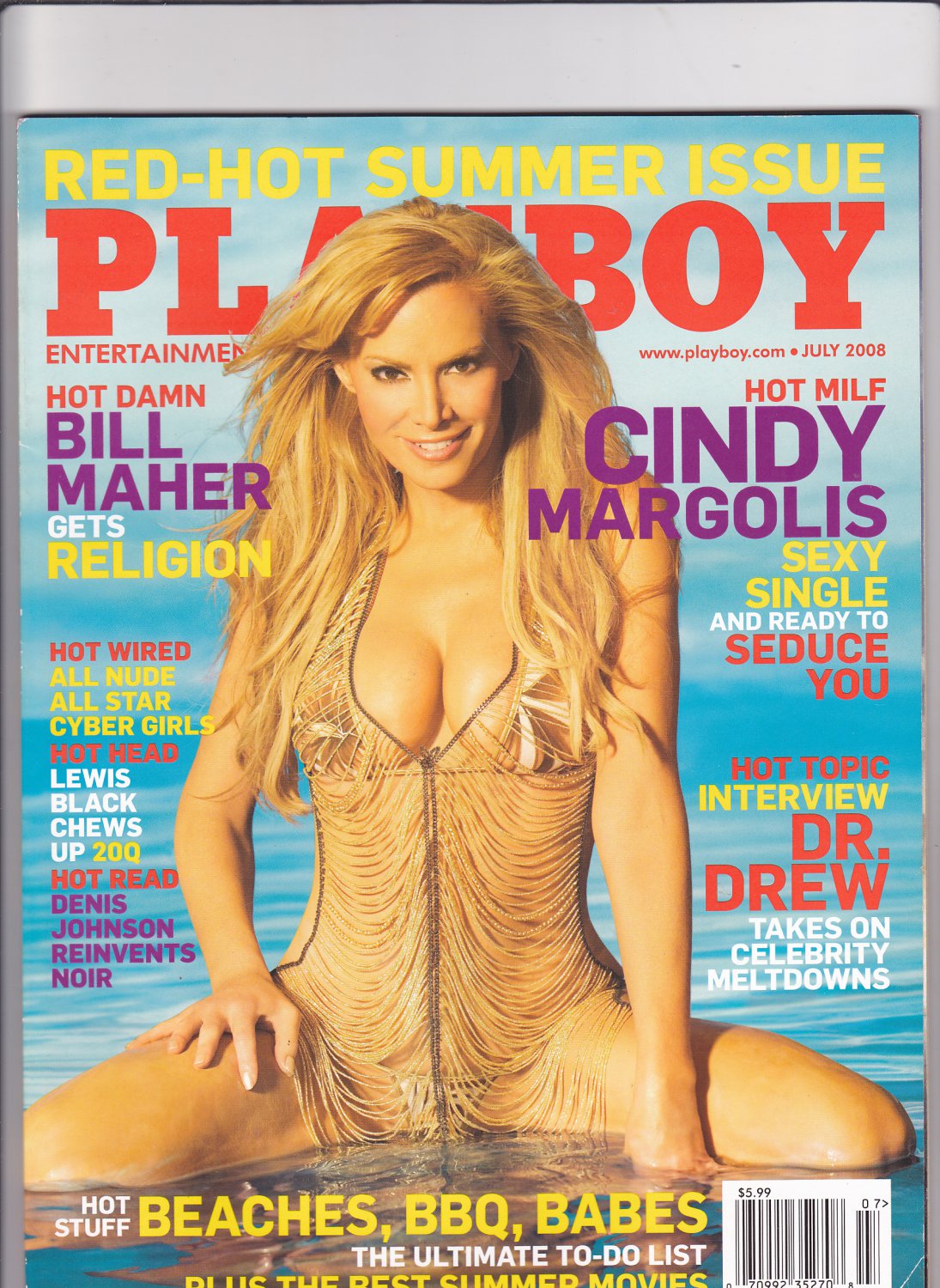 Playboy - July 2008 Magazine - Very Good