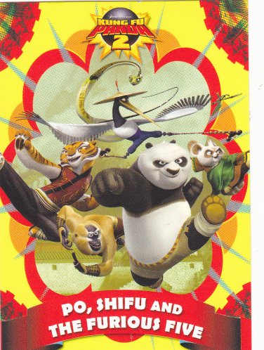 Kung Fu Panda 2 #16 - Dreamworks 2011 Trading Card