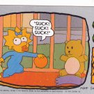 Suck! Suck! Suck! #43 - Simpsons 1990 Trading Card