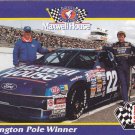 Darlington Pole Winner #30 - Nascar 1992 Maxwell House Pro Set Trading Card