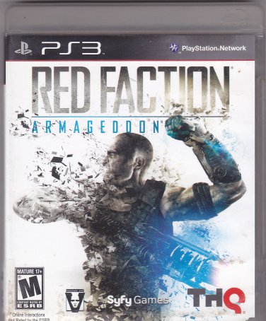 Red Faction - PlayStation 3 Video Game - COMPLETE - Very Good