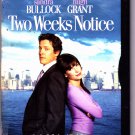 Two Weeks Notice DVD 2003 Full Frame - Very Good