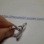 925 Sterling Silver Round Infinity Cubic Zirconia Ring Size 5.5 - Brand New