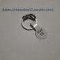925 Sterling Silver Round Infinity Cubic Zirconia Ring Size 5.5 - Brand New