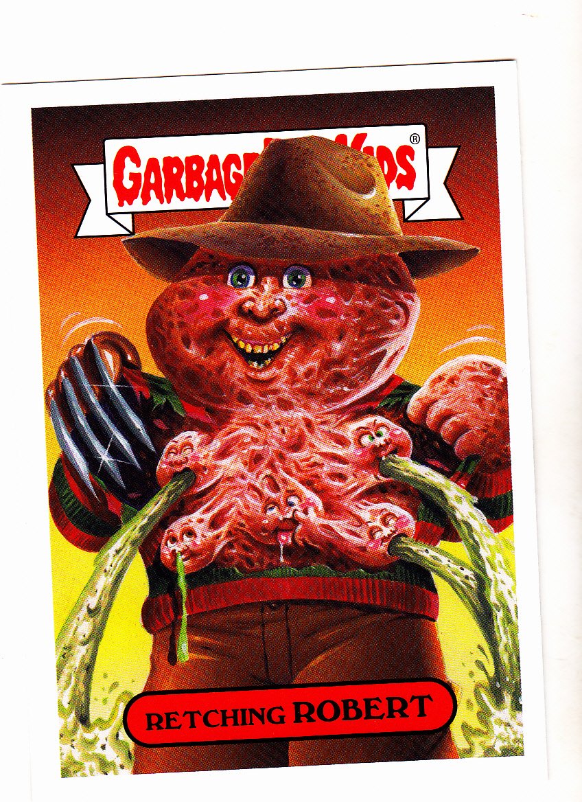 Retching Robert #10a - Garbage Pail Kids 2019 Trading Card