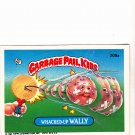 Wacked-up WALLY #209a - Garbage Pail Kids 1986 Trading Card