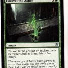 Unravel the Aether - Green - Instant - Magic the Gathering Uncommon Trading Card