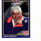 Junior Johnson #4 - Nascar 1992 Maxwell House Pro Set Trading Card