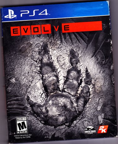 Evolve - PlayStation 4, 2015 Video Game - Like New