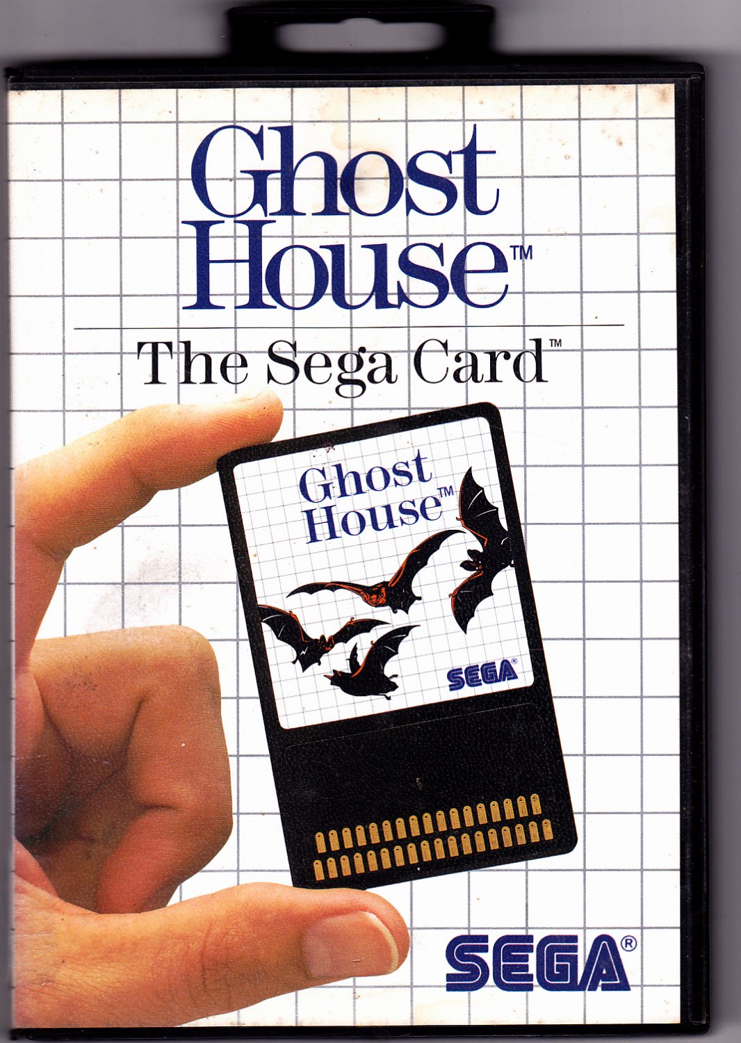 Ghost House - Sega Master System 1986 Video Game - Complete - Very Good