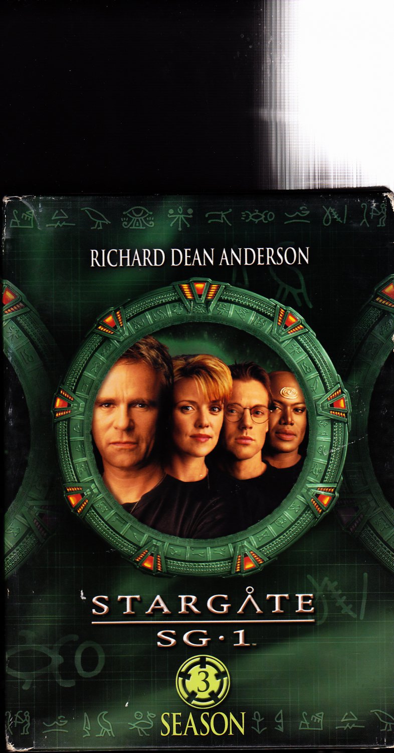 Stargate SG-1 - Complete 3rd Season 2003 DVD 5-Disc Set - Very Good