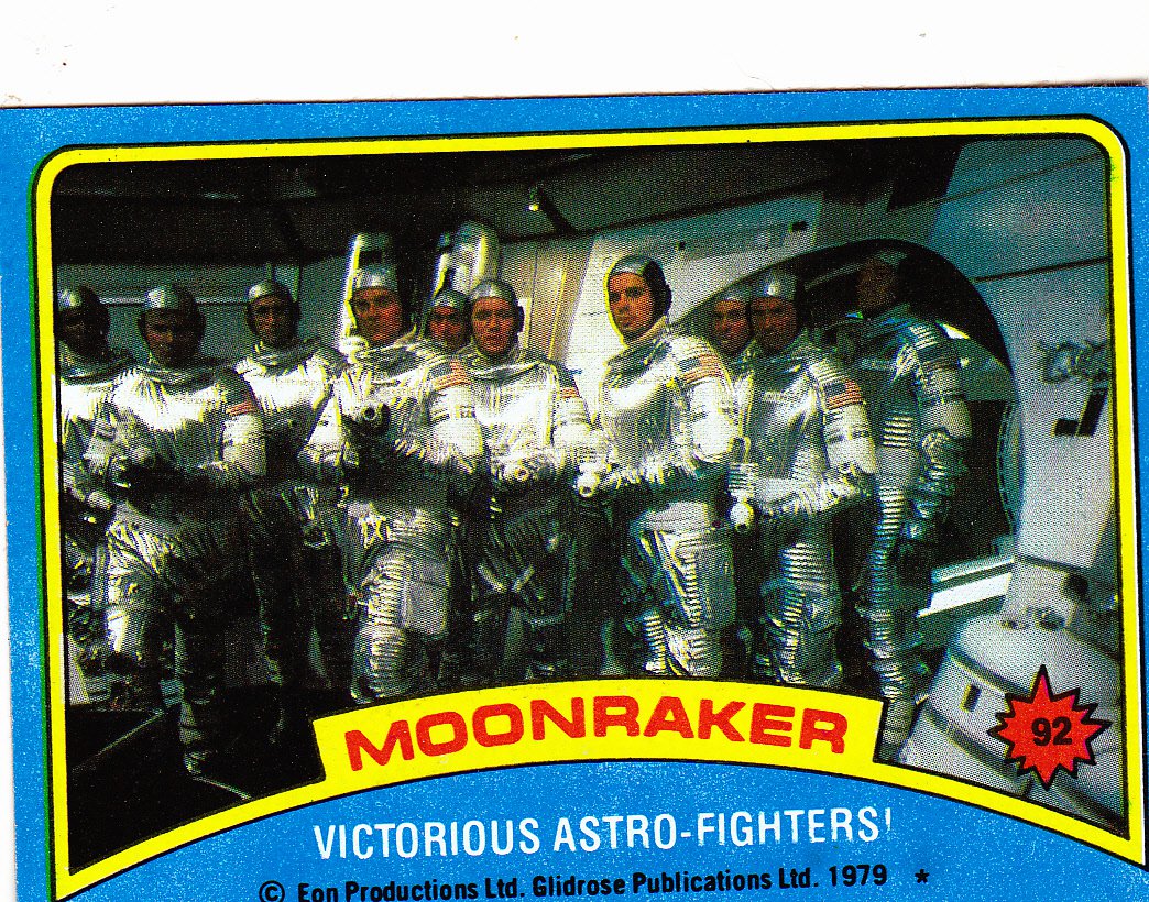 Victorious Astro-Fighters #92 - Moonraker 1979 Trading Card