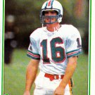Dave Woodley #174 - Dolphins 1981 Topps Football Trading Card