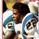 Mike Thomas #172 - Chargers 1981 Topps Football Trading Card