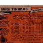 Mike Thomas #172 - Chargers 1981 Topps Football Trading Card