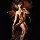 Golden Lover #15 - Julie Bell 1994 Fantasy Art Trading Card