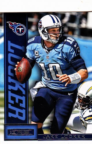Jake Locker #95 - Titans 2013 Panini Rookie Football Trading Card